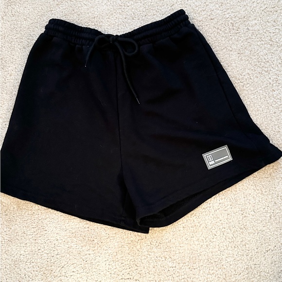 Black Drawstring Shorts - Picture 2 of 7